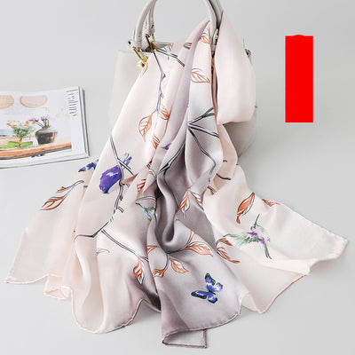 Pañuelo de Seda Estampado para Mujer - Image 32