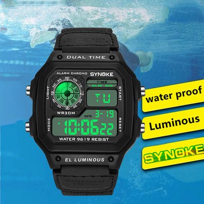 Reloj Deportivo Retro Luminoso Resistente al Agua para Hombre - Image 10