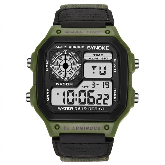Reloj Deportivo Retro Luminoso Resistente al Agua para Hombre - Image 18