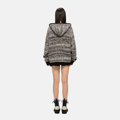 Sudadera Suelta Casual con Rayas en Punto Acogedor - Image 13