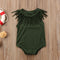 Mono Infantil Borlas Verano - Jumpsuit Algodón sin Mangas Niños y Niñas