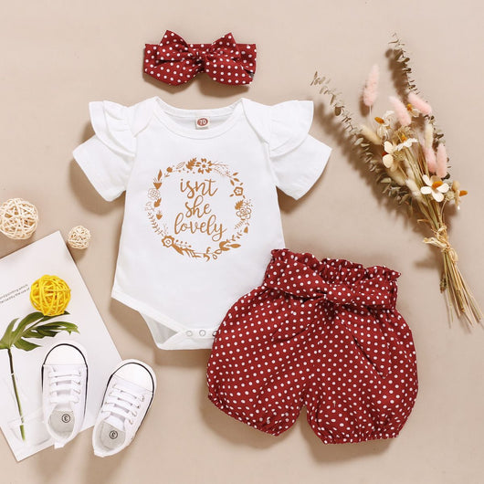Conjunto de Tres Piezas para Niños con Shorts y Gorra - Image 6