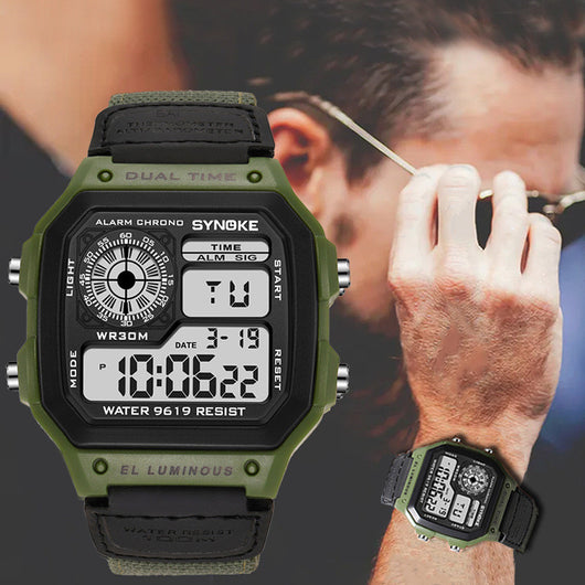 Reloj Deportivo Retro Luminoso Resistente al Agua para Hombre - Image 19