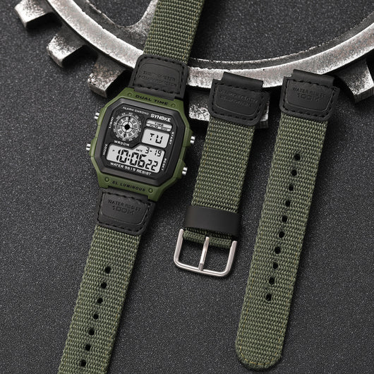 Reloj Deportivo Retro Luminoso Resistente al Agua para Hombre - Image 22