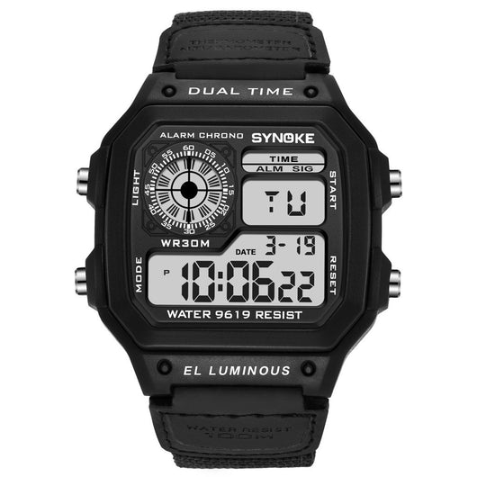 Reloj Deportivo Retro Luminoso Resistente al Agua para Hombre - Image 26