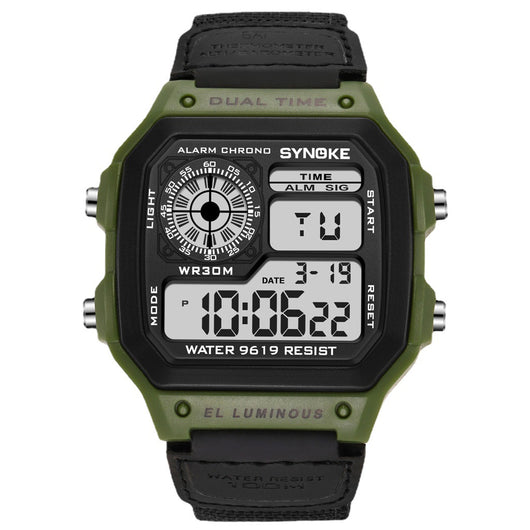 Reloj Deportivo Retro Luminoso Resistente al Agua para Hombre - Image 27