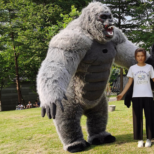 Disfraz Inflable King Kong Gorila Gigante - Traje Cartoon Divertido - Image 10