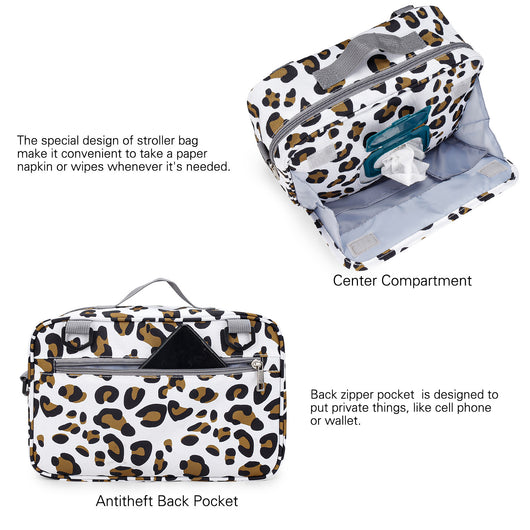 Pañalera tipo Bandolera Impermeable de Poliéster para Mamá y Bebé - Image 19