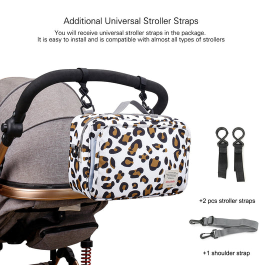 Pañalera tipo Bandolera Impermeable de Poliéster para Mamá y Bebé - Image 27