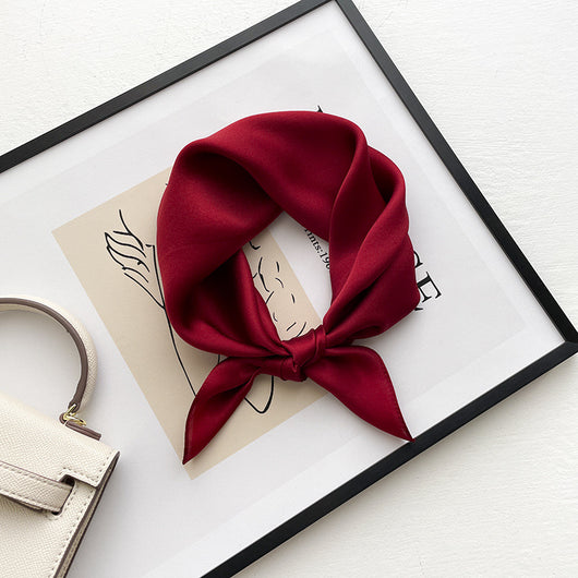 Pañuelo de Seda Pura 53cm - Elegancia y Versatilidad - Image 57