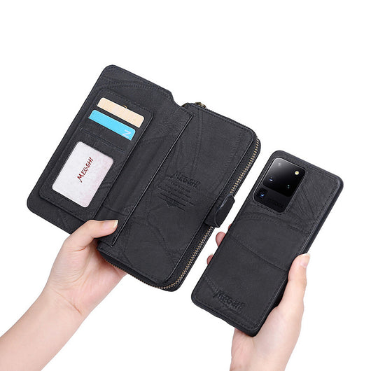 Funda de Cuero para Teléfono con Compartimentos para Tarjetas - Image 3