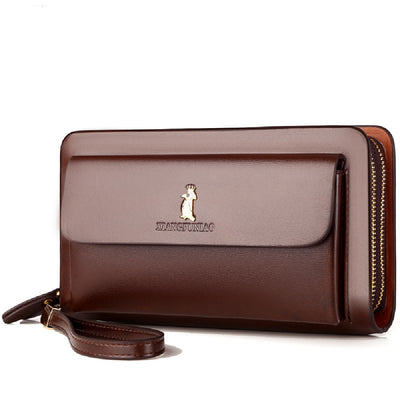Billetera de Negocios para Hombre con Cierre de Cremallera - Image 10