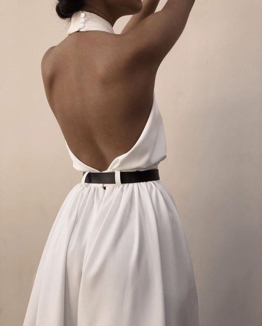 Jumpsuit Elegante sin Mangas con Espalda Descubierta para Mujer - Image 13