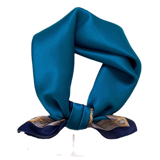 Pañuelo de Seda Liso para Mujer - Image 11