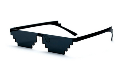 Gafas de Sol Pixel Mosaico - Diseño Retro Cuadrado - Image 2