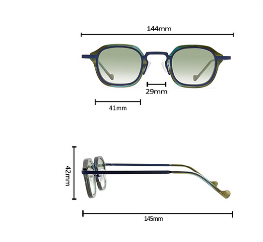 Gafas de Sol Estilo Vintage Asiático - Image 11