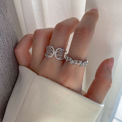 Anillo de Plata Esterlina con Mariposa para Dedo Índice - Image 6