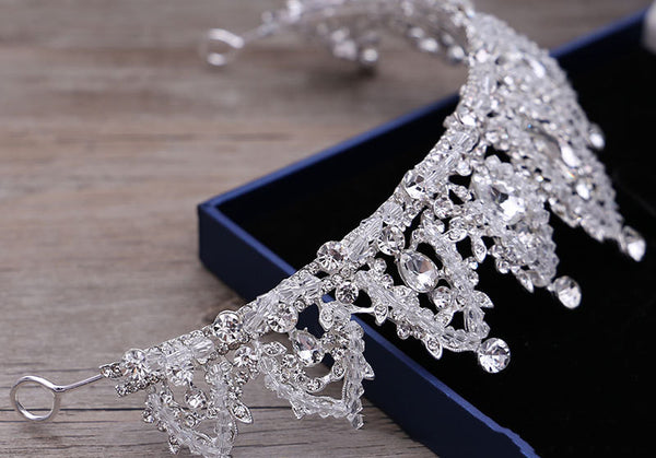 Diadema Corona para Boda, Accesorio para el Cabello