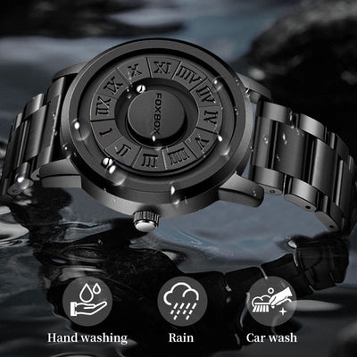 Reloj Magnético de Suspensión Lige para Hombre - Tecnología Black con Diseño Innovador - Image 16