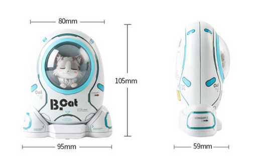 Power Bank Cápsula Espacial Gato Mantequilla - Diseño Anime Shiba Inu - Image 17