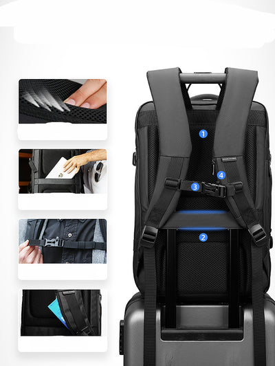 Mochila Ejecutiva Impermeable con Compartimiento para Laptop 17 Pulgadas - Image 14
