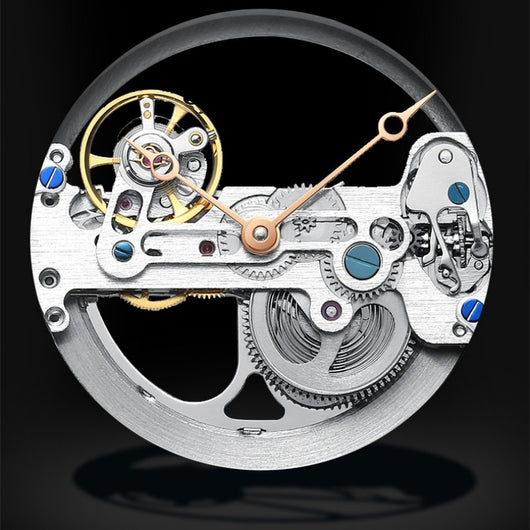 Reloj Mecánico Automático Hueco para Hombre con Banda de Silicona - Image 24