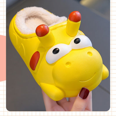 Pantuflas Infantiles de Algodón Impermeables y Cálidas - Image 18