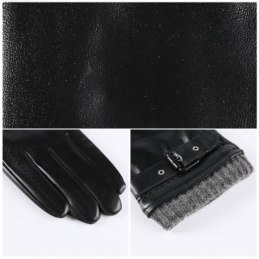 Guantes Térmicos de Gamuza para Conducir y Ciclismo con Tecnología Aislante - Image 11