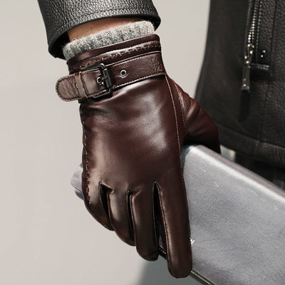 Guantes Térmicos de Gamuza para Conducir y Ciclismo con Tecnología Aislante - Image 13