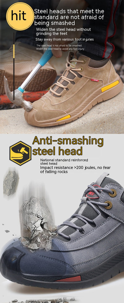 Botas de Seguridad Impermeables para Soldadores con Punta de Acero - Image 16