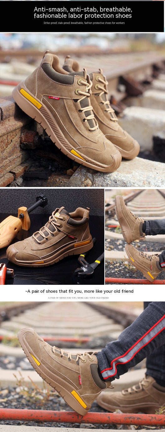Botas de Seguridad Impermeables para Soldadores con Punta de Acero - Image 17