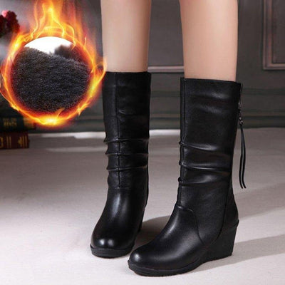 Botas Británicas de Suela Gruesa Estilo Clásico para Mujer - Image 11