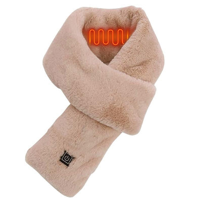 Bufanda Térmica Eléctrica de Pelo de Conejo USB Recargable - Image 11