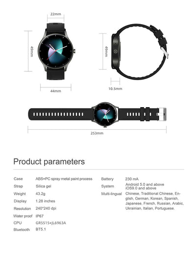 Reloj Deportivo Inteligente con Llamadas Bluetooth - Image 18