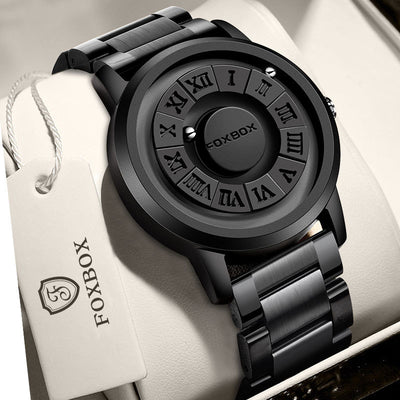 Reloj Magnético de Suspensión Lige para Hombre - Tecnología Black con Diseño Innovador - Image 23