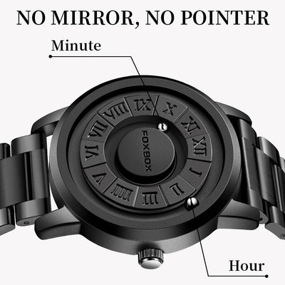 Reloj Magnético de Suspensión Lige para Hombre - Tecnología Black con Diseño Innovador - Image 27