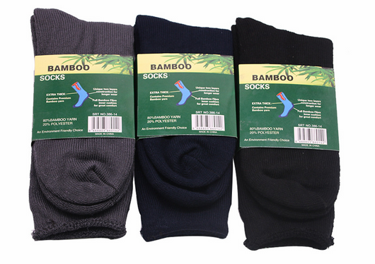 Calcetines Medianos de Fibra de Bambú Transpirables para Hombre - Image 9
