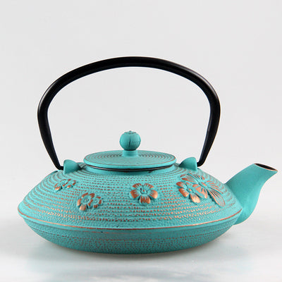 Tetera de Hierro Fundido Flor de Cerezo con Filtro Integrado para Té y Agua Caliente - Image 3