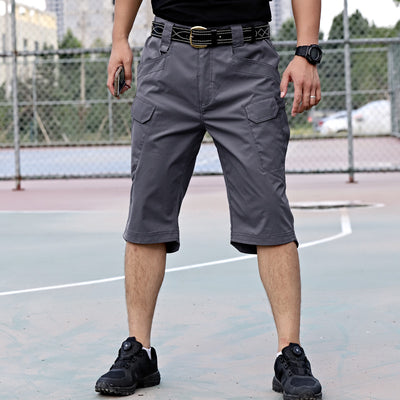 Pantalones Cortos Tácticos Camuflaje con Estiramiento para Hombre - Image 13