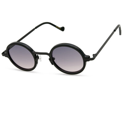 Gafas de Sol Retro Marco Redondo Multicolor Estilo Neutro - Image 18