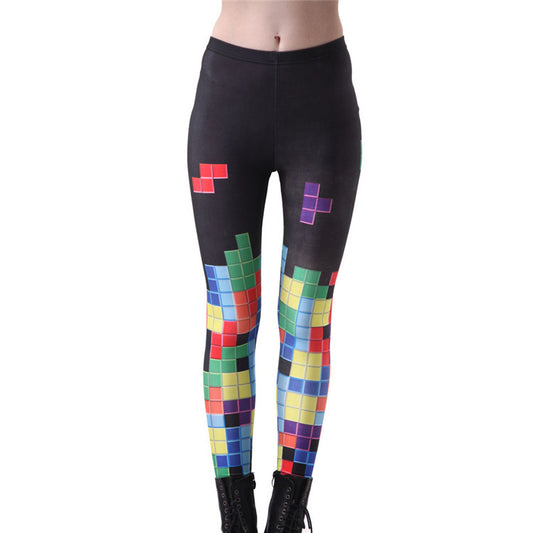 Pantalones de Seda Estampados Multicolor - Diseño Sexy y Moderno