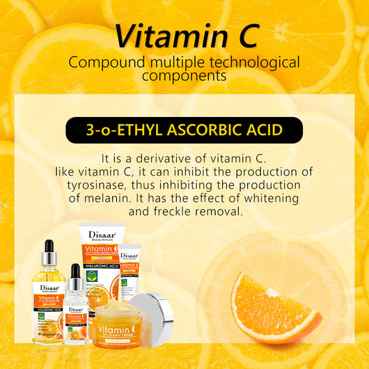 Set Completo de Cuidado Facial con Vitamina C - Hidratación, Luminosidad y Brillo - Image 9