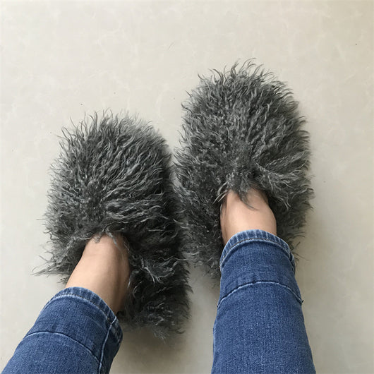 Botas Cálidas de Algodón con Forro de Oveja Sintética para Mujer - Image 16