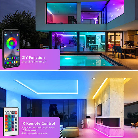 Barra de Luz LED WiFi Bluetooth 12V - Atmósfera RGB para Interiores - Image 23