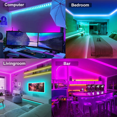 Barra de Luz LED WiFi Bluetooth 12V - Atmósfera RGB para Interiores - Image 29