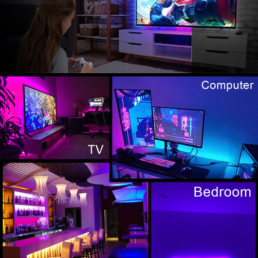 Barra de Luz LED WiFi Bluetooth 12V - Atmósfera RGB para Interiores - Image 30
