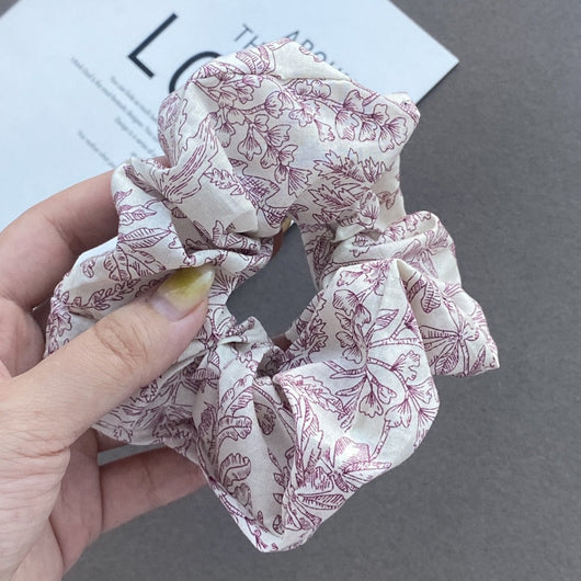 Anillo de Algodón Estampado Floral Vintage - Diseño Acuarela Intestino Delgado - Image 15