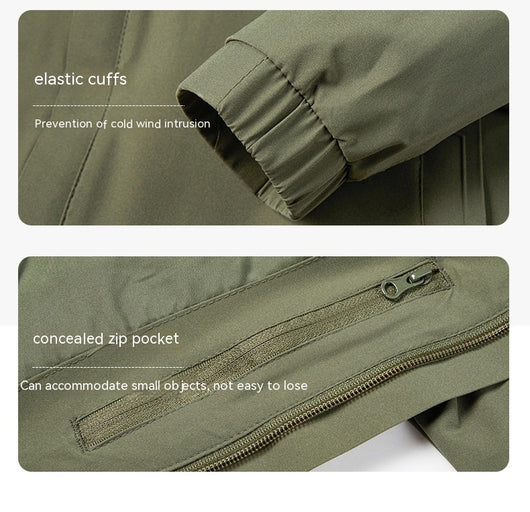 Chaqueta de Montaña Impermeable y Cortavientos Tallas Grandes - Image 15