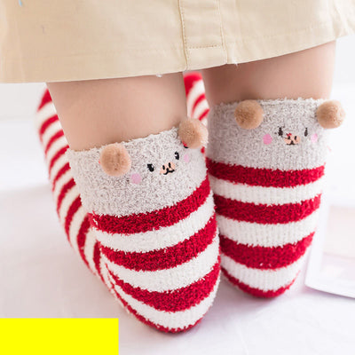 Calcetines Largos de Coral Fleece hasta la Rodilla - Talla Plus - Image 41