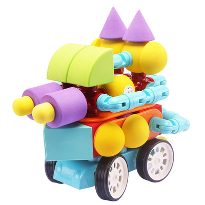 Bloques Magnéticos Gigantes para Niños - Juguete Educativo de Construcción - Image 8